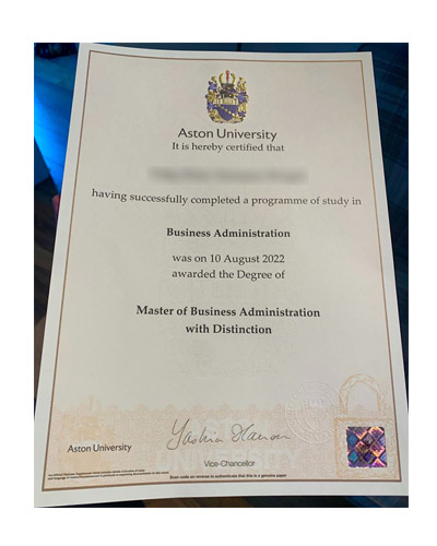 How much does it cost to obtain a degree from Aston University?
