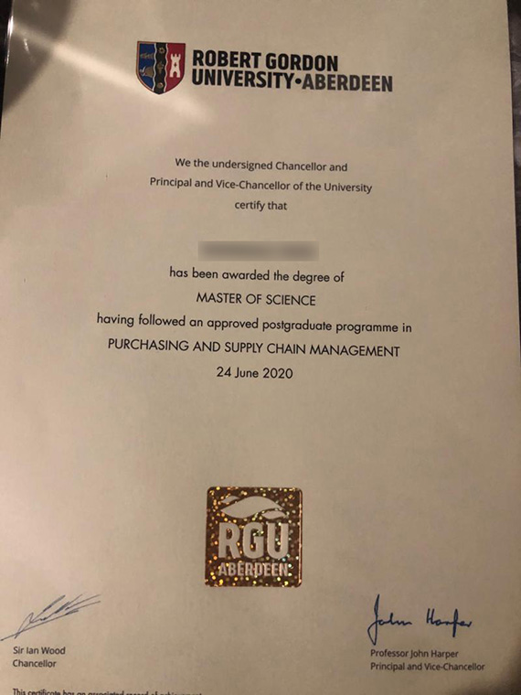 2020 RGU Degree Samples
