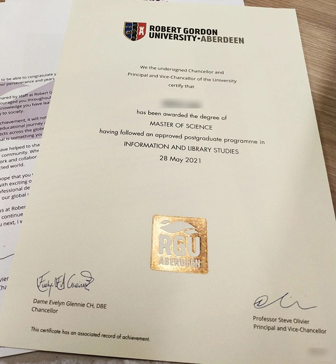 2021 RGU Degrees Sample
