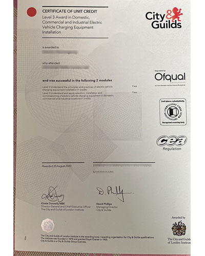 City and Guilds Association Electrical Installation