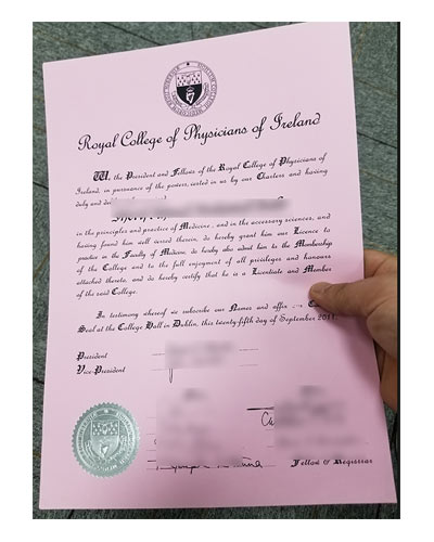 RCPI certificate|Royal College Physicians of Ireland fake diplom