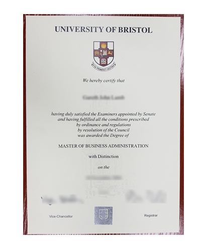 How to get a University of Bristol degree certificate