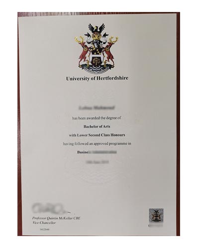 Order fake University of Hertfordshire degree Online
