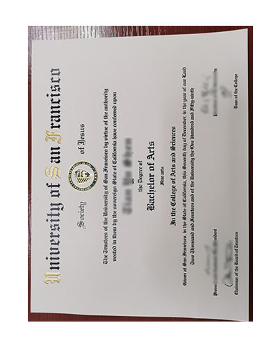 Order University of San Francisco diploma degree Online