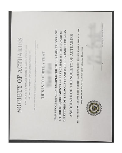 How to Buy a Fake SOA(Society of Actuaries) Certificate?