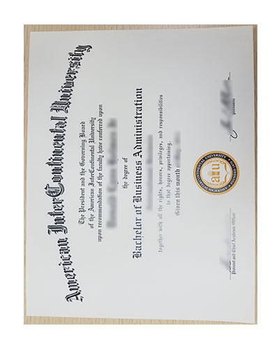 How to obtain American InterContinental University fake degree