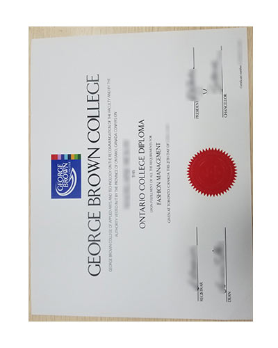 How much does it cost to buy a fake George Brown College certificate