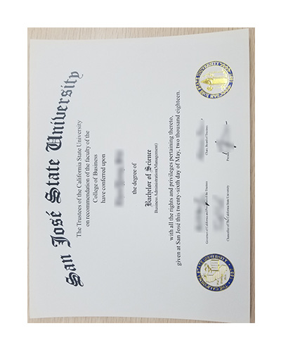 SJSU Degree Sample-Order Fake San José State University Degree