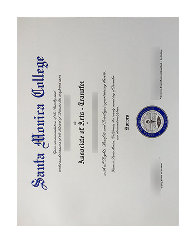 How to buy fake Santa Monica College diploma Certificate