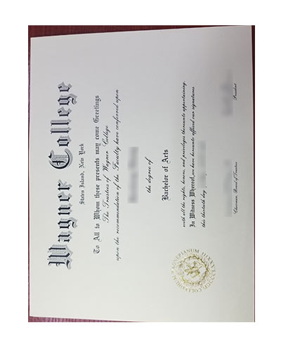 How To buy fake Wagner College degree certificate online