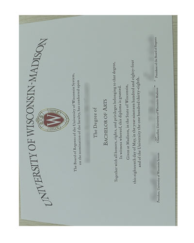 Sample UW–Madison degree 2024-Order UW–Madison degree Online