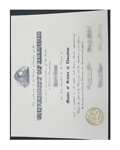 Buy Fake University of Illinois Diploma Certificate Online