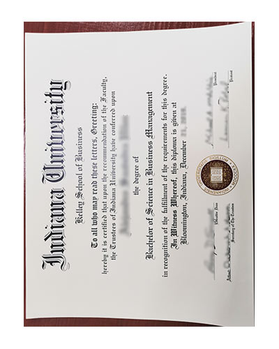 How to buy Indiana University fake degree certificate
