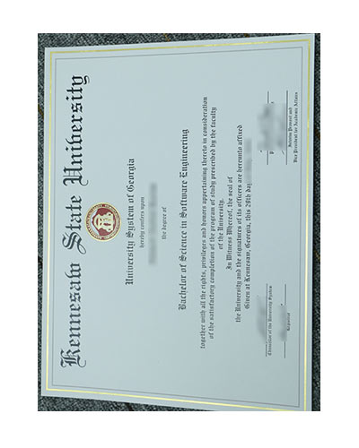 Buy Kennesaw State University Diploma Certificate Online
