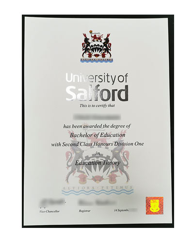 How to buy a fake degree from University of Salford?