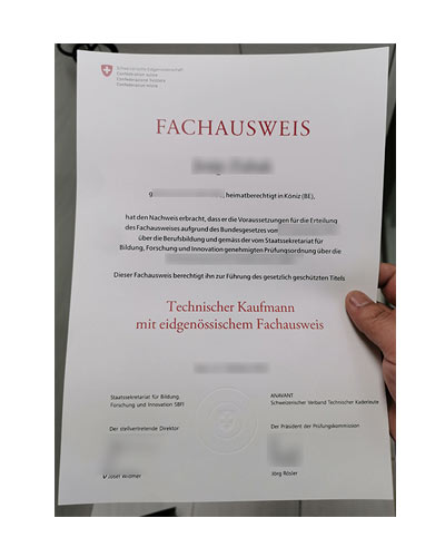 Where to Buy Fake Fachausweis Certificate?