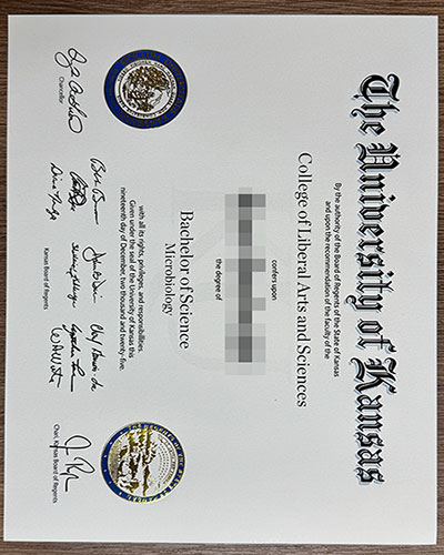 Where can I purchase a University of Kansas certificate?