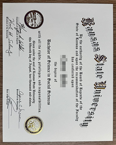 How to Order a Kansas State University Certificate