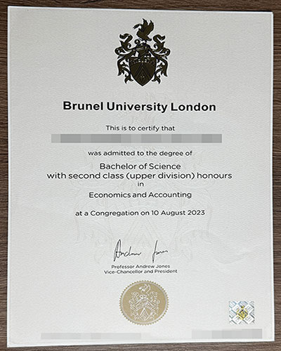 How to obtain a certificate from Brunel University London