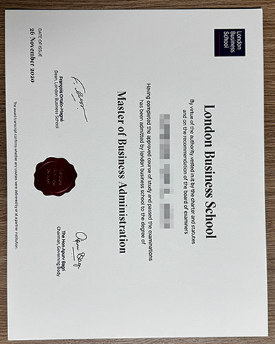 How to Obtain a London Business School Certificate？