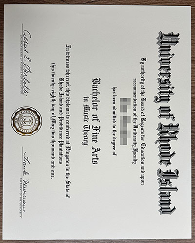 How to Obtain a Certificate from the University of Rhode Island